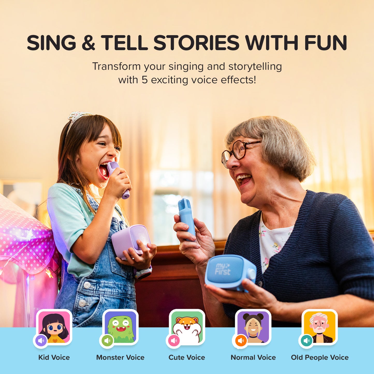Karaoke Machine For Kids | myFirst Voice 2