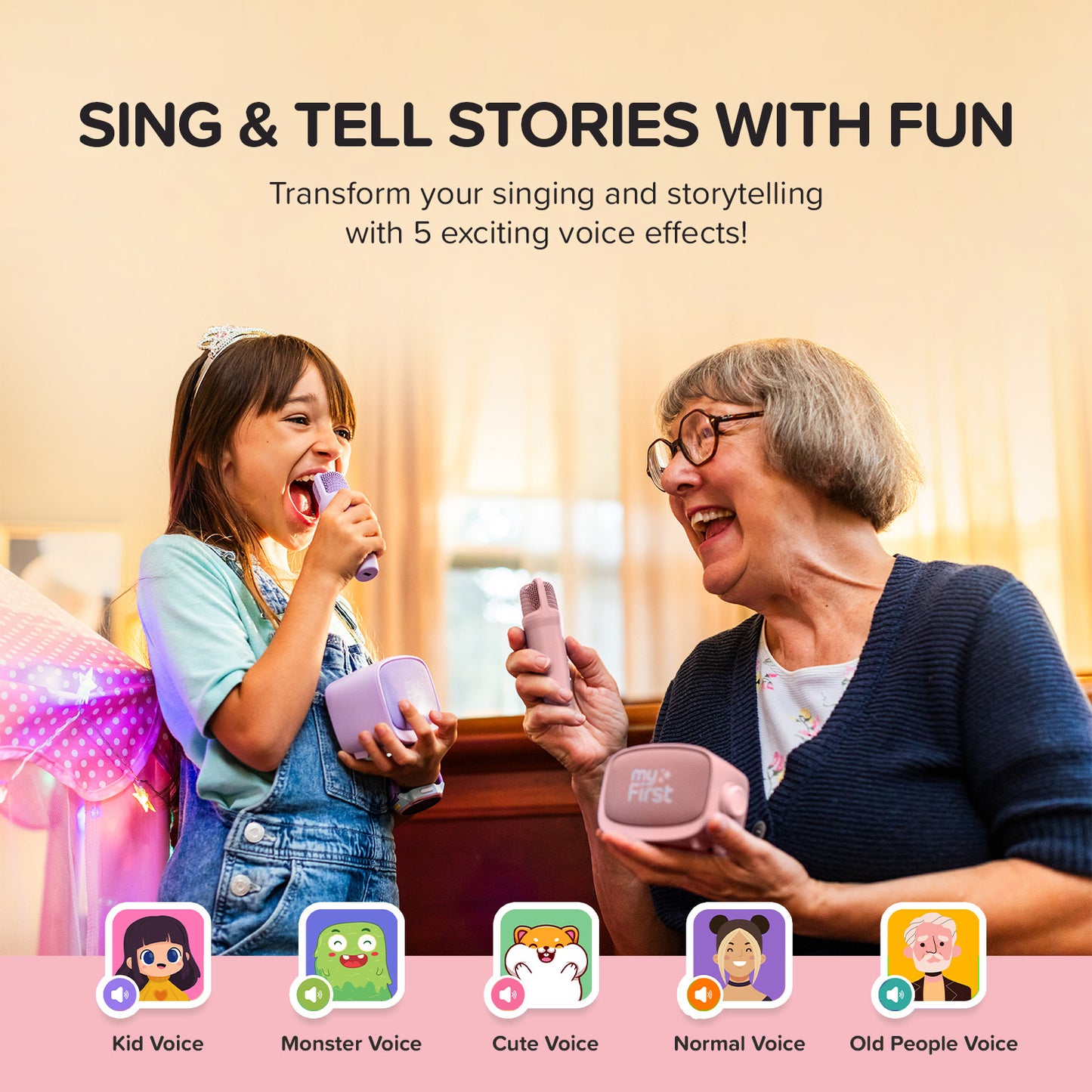 Karaoke Machine For Kids | myFirst Voice 2