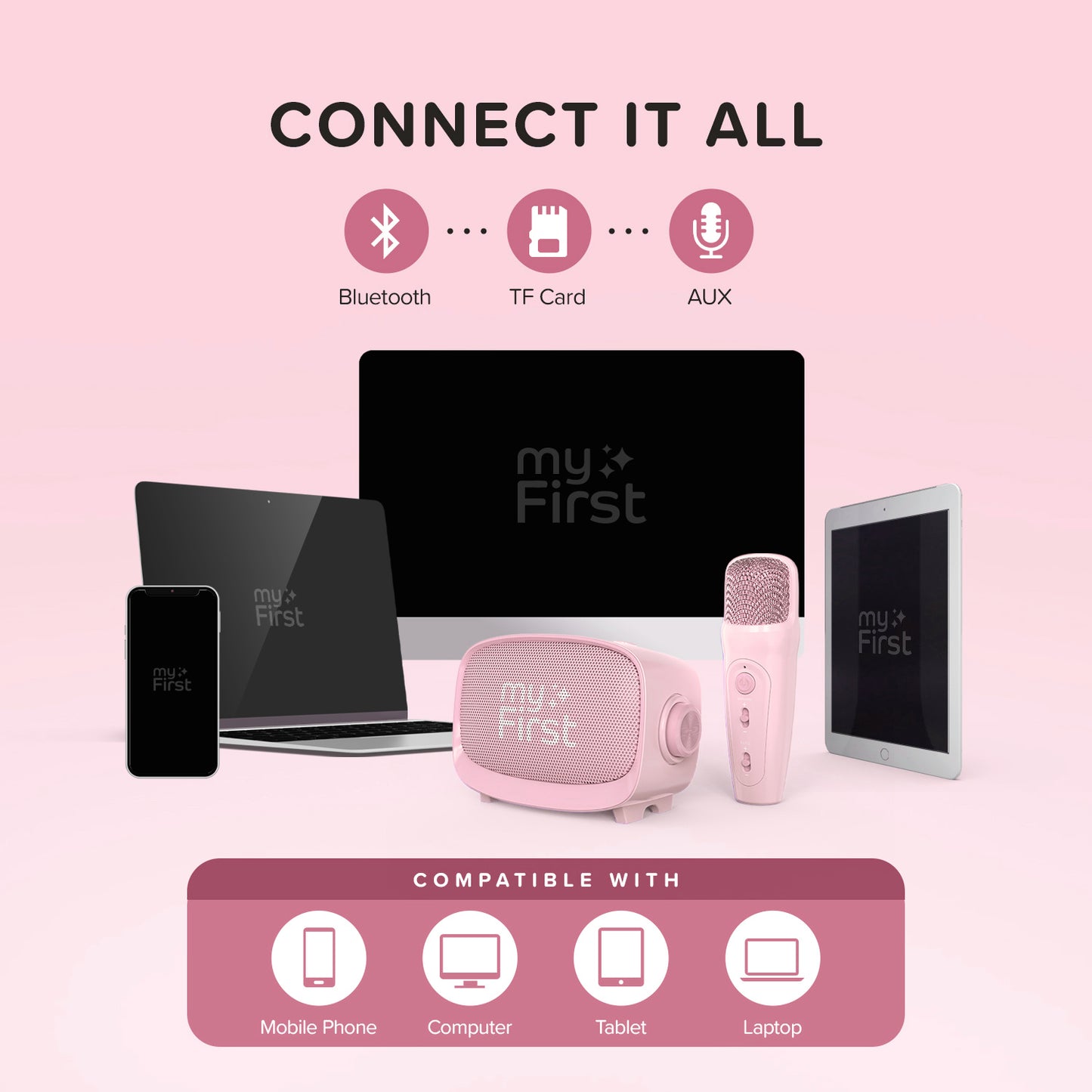 Karaoke Machine For Kids | myFirst Voice 2