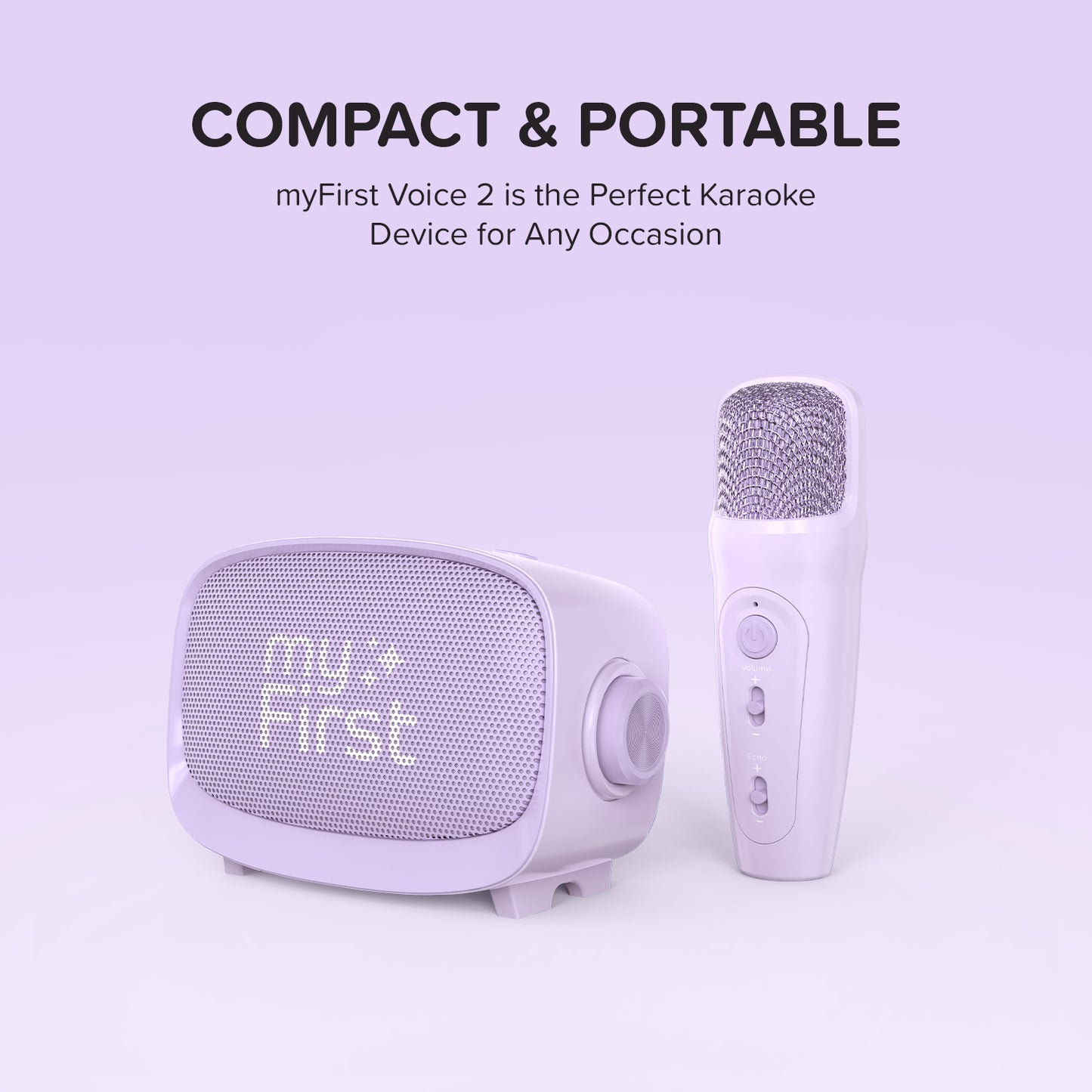 Karaoke Machine For Kids | myFirst Voice 2