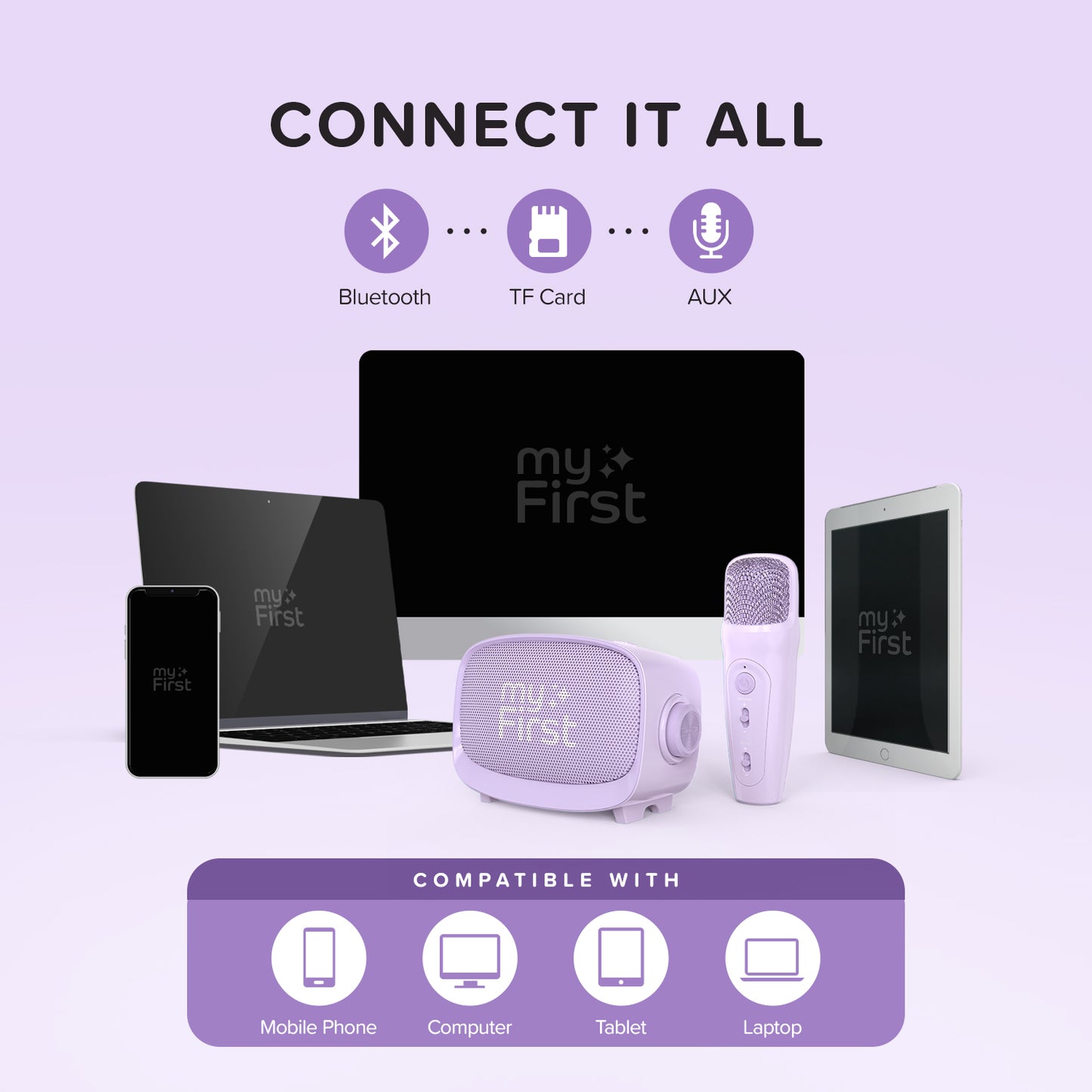 Karaoke Machine For Kids | myFirst Voice 2