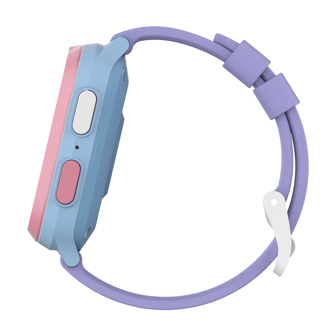 4G eSIM Square Slim Kids Smart Watch with GPS Tracking, Video Call (Square) | myFirst Fone S3+