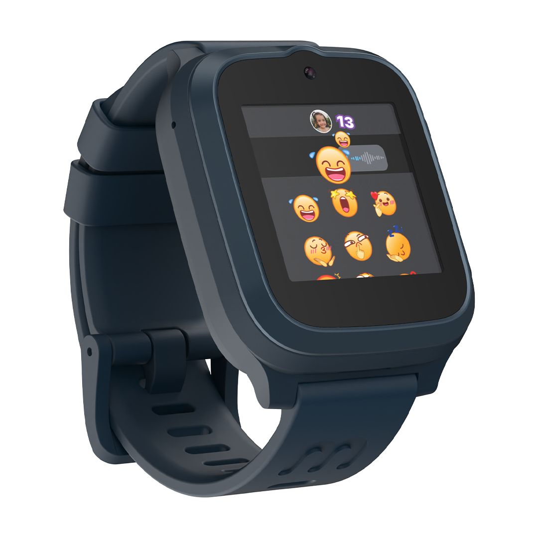 4G eSIM Square Slim Kids Smart Watch with GPS Tracking, Video Call (Square) | myFirst Fone S3+