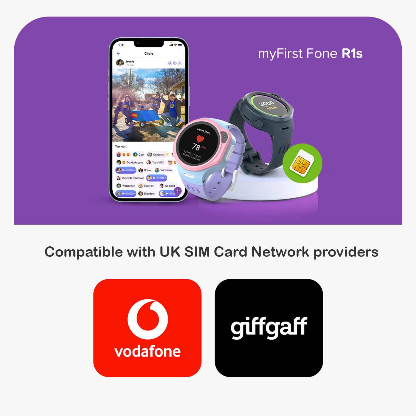myFirst Fone R1s – Fun Meets Function in a Compact Wearable