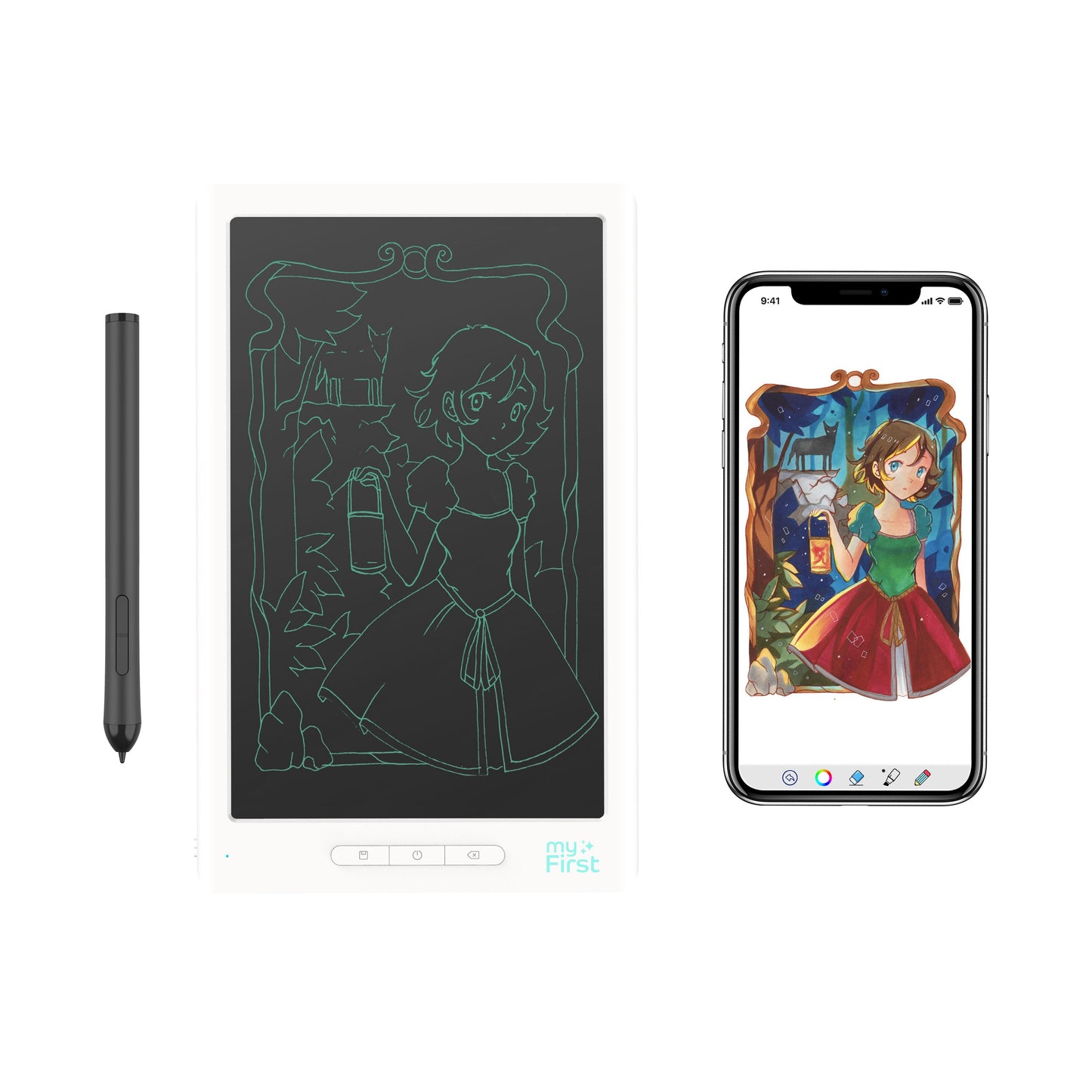Drawing Pad For Kids with Exclusive App | myFirst Sketch Book