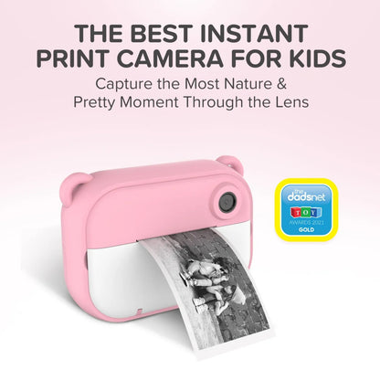 Instant Print Camera | Thermal Printer w/ Paper Refills | myFirst Camera Insta 2