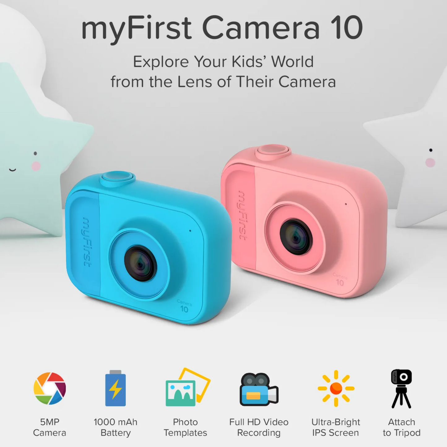 Kids Mini Digital Camera | myFirst Camera 10