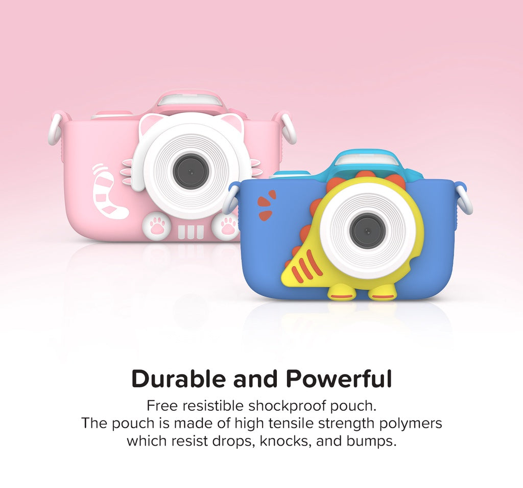 Kids Digital Camera with Rubber Protective Case & Lanyard | myFirst Camera 3