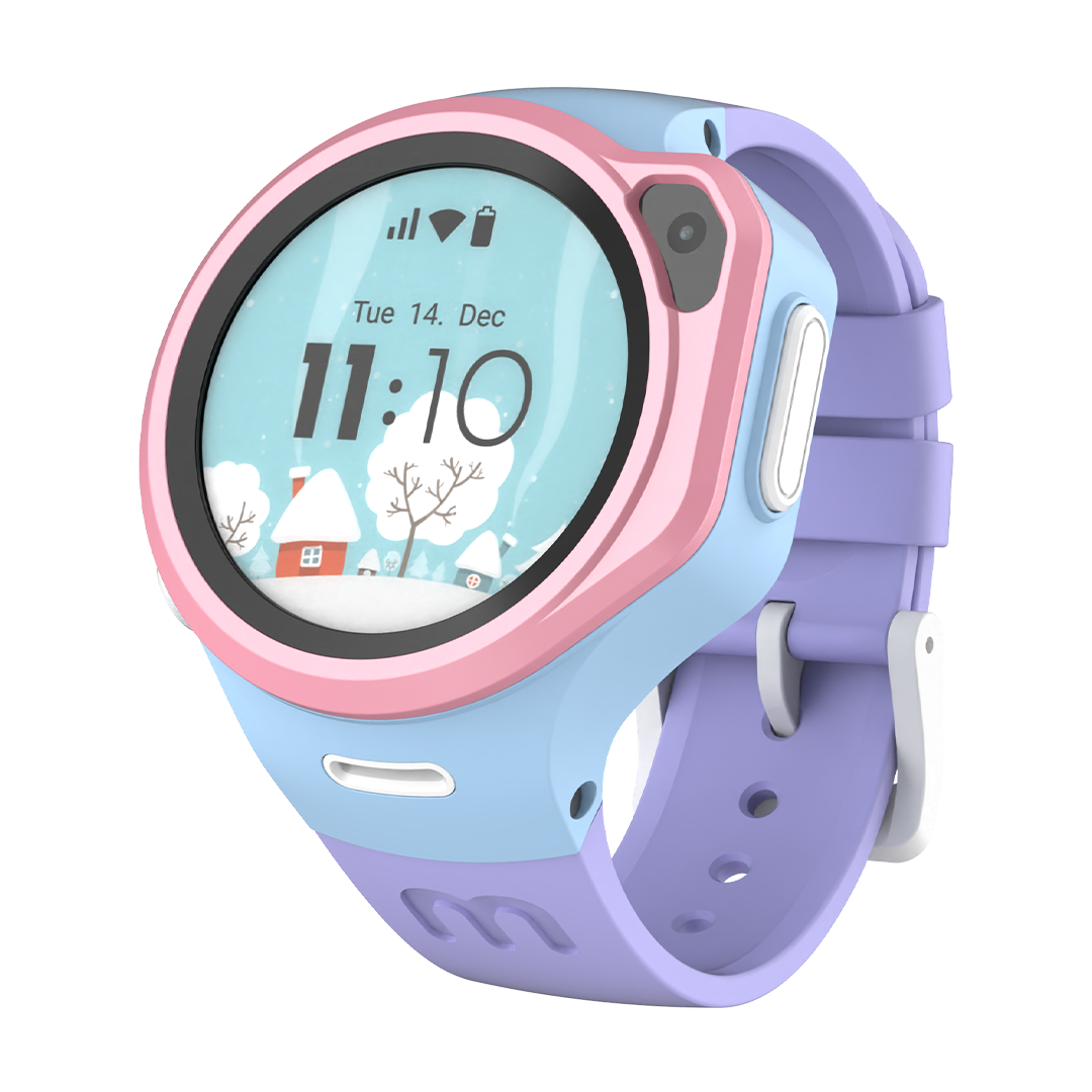 4G Kids Smart Watch with GPS Tracking, Video Call (Round) | myFirst Fone R1s