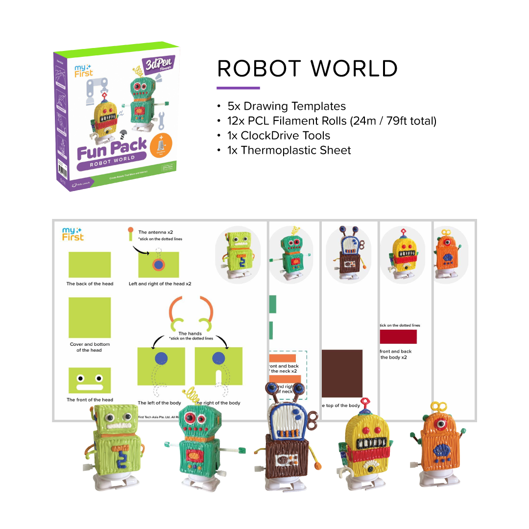 myFirst Fun Pack Filaments for 3dPen Make