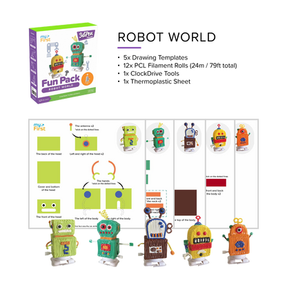 myFirst Fun Pack Filaments for 3dPen Make