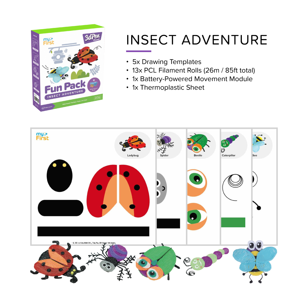 myFirst Fun Pack Filaments for 3dPen Make