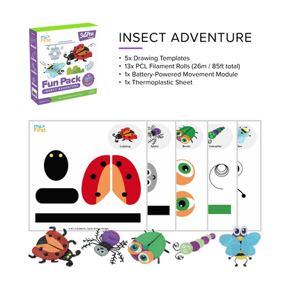 myFirst Fun Pack Filaments for 3dPen Make