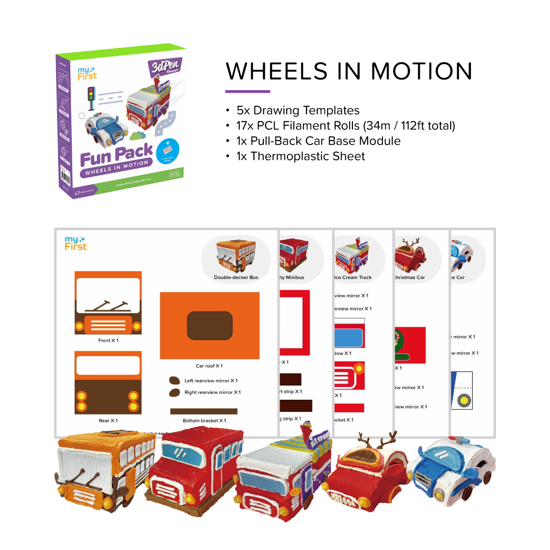 myFirst Fun Pack Filaments for 3dPen Make