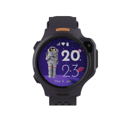 4G eSIM Kids Smart Watch with GPS Tracking Video Call Round myFirst Fone R2 Cotton Candy Mix