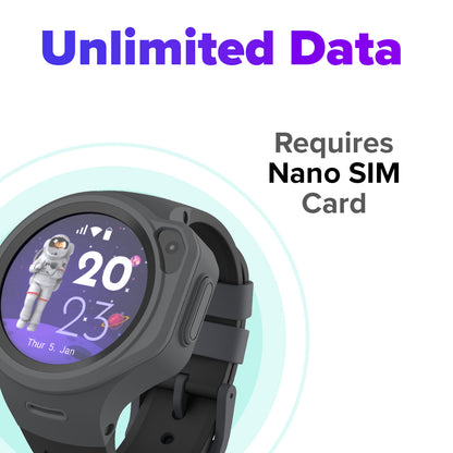 4G Kids Fone GPS Tracking, Video Call (Round) | myFirst Fone R1c
