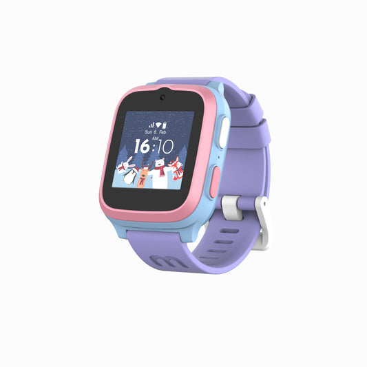 4G eSIM Square Slim Kids Smart Watch with GPS Tracking, Video Call  (Square) | myFirst Fone S3+