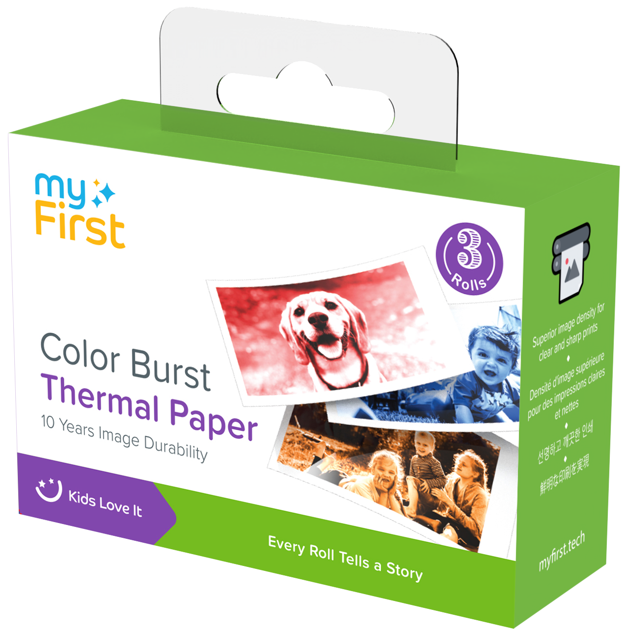 Thermal Paper Color Burst for myFirst Camera Insta 20 / Insta 2 / Insta Wi