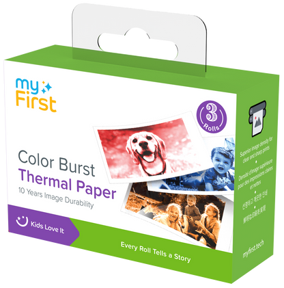 Thermal Paper Color Burst for myFirst Camera Insta 20 / Insta 2 / Insta Wi
