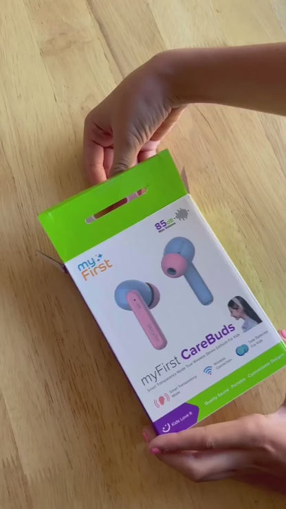 True Wireless Stereo EarBuds for Kids - myFirst CareBuds