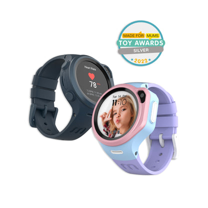 4G Kids Smartwatch with GPS Tracking, Video Call (Round) | myFirst Fone R1s