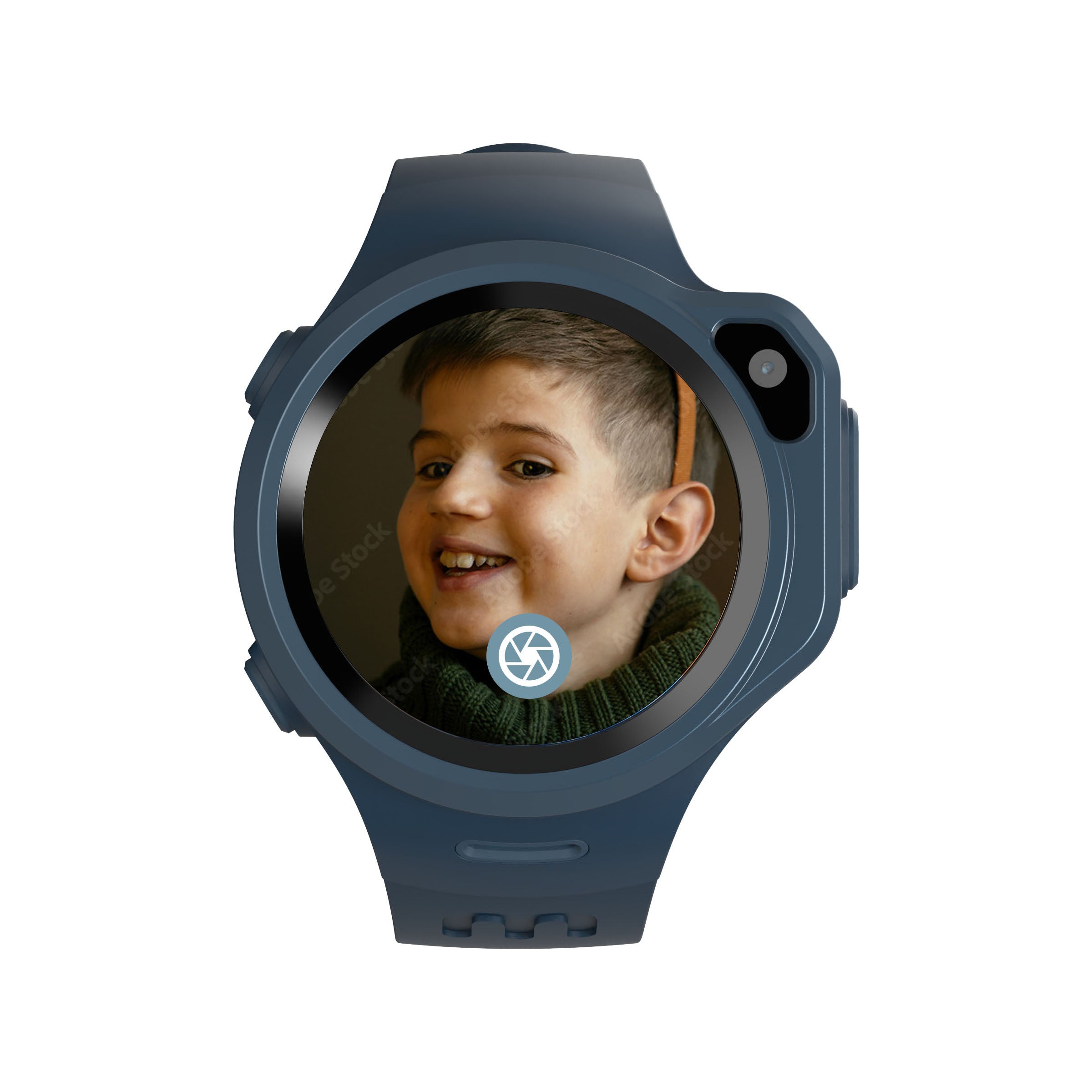 Smart Watch for Kids (Round)| Safe Cell Phone with GPS Tracking, Video Call | myFirst Fone R1s